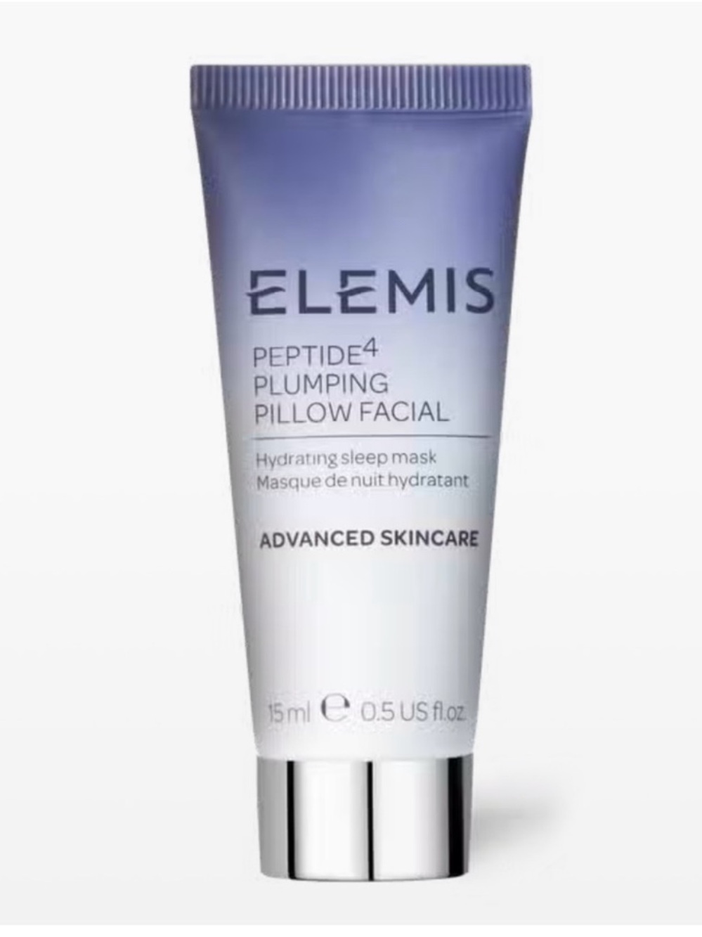 ELEMIS PEPTIDE4 PLUMPING PILLOW FACIAL Travel Size 15ml BRAND NEW/SEALED